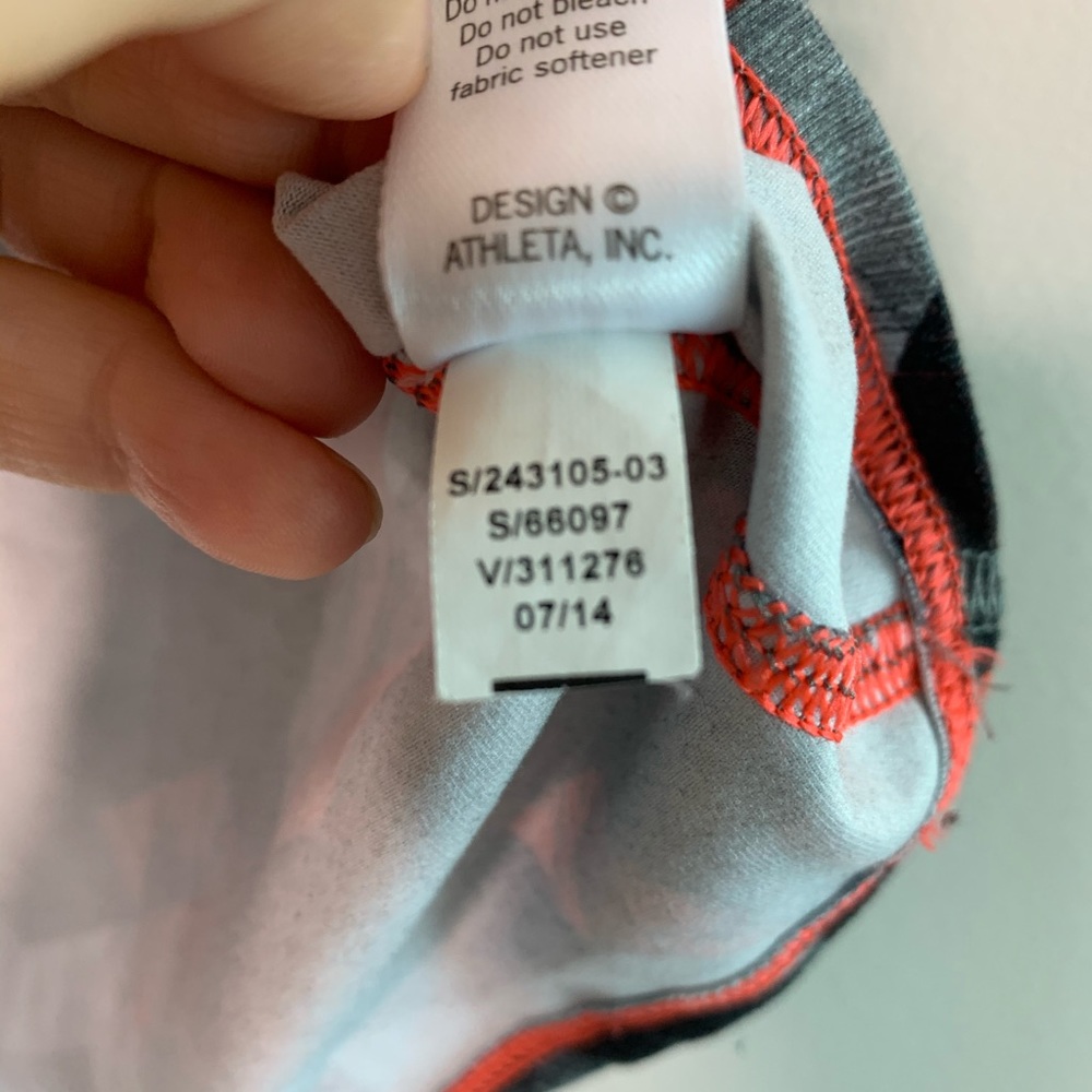 Athleta Multi Color Racer Back Tank Top - Picture 7 of 7